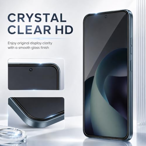 Image of FIRST MART Tempered Glass for Motorola G Max, 9H Full-Glue Screen Protector, 3D Edge-to-Edge, HD Clear, Oleophobic, Case-Friendly, Bubble-Free| Black