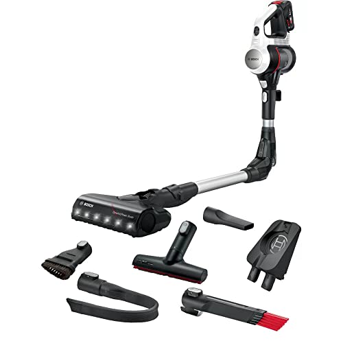 Bosch BCS711XXL aspirateur balai et balai électrique Batterie Sec Sans sac 0,3 L Blanc 3 Ah
