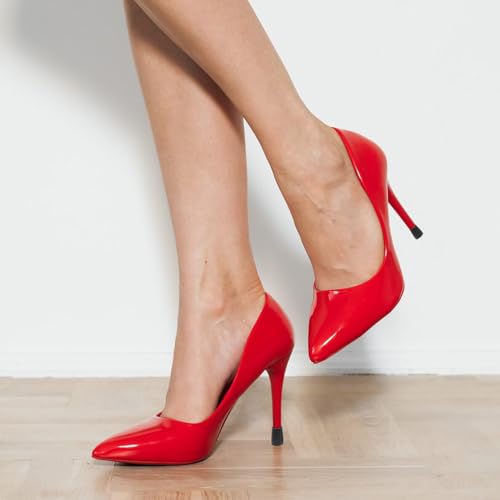 Image of High Heel Replacement Protectors - 4 Pairs Silicone Heels Protection Slip Shoes caps for Weddings, Races, Occasions and Outdoor Events