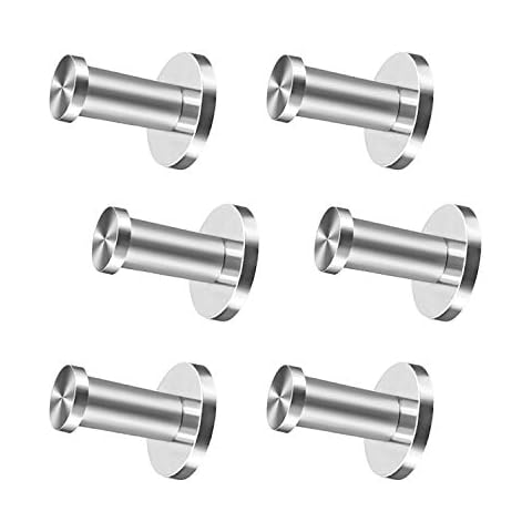 6 Piezas Gancho Pared Inoxidable Cover