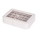 Mele & Co. Elaine Jewelry Box - 10.5W x 2.3H in. (one size, Ivory)
