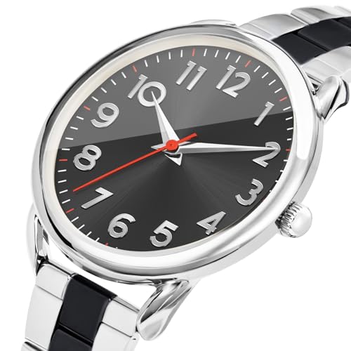 Image of Asan Ge Women Watch Business Classic Stainless Number Quartz Female Watches for Lady Waterproof Easy to Read Fashion Female Wristwatch