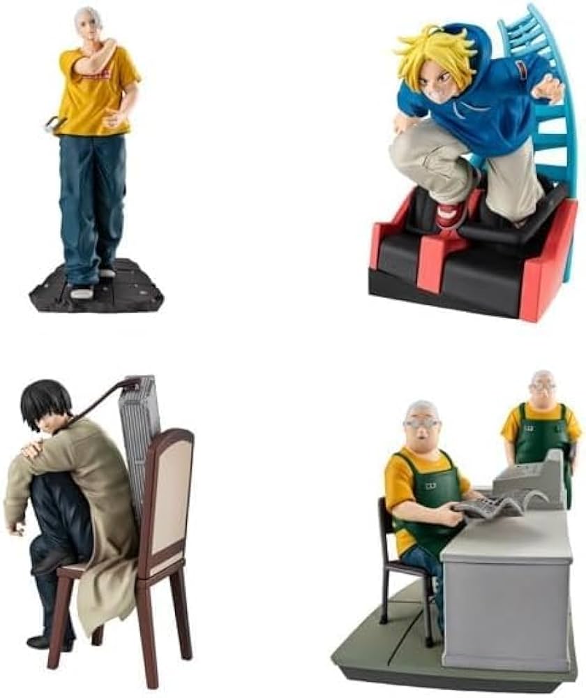 Amazon | プチラマシリーズ SAKAMOTO DAYS カットアウトシーンズ 4個