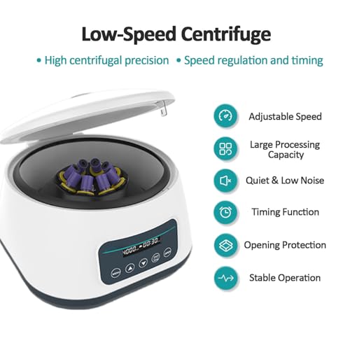 Centrifugeuse pour sang portable écran LCD de table pour pratique médicale et PRP