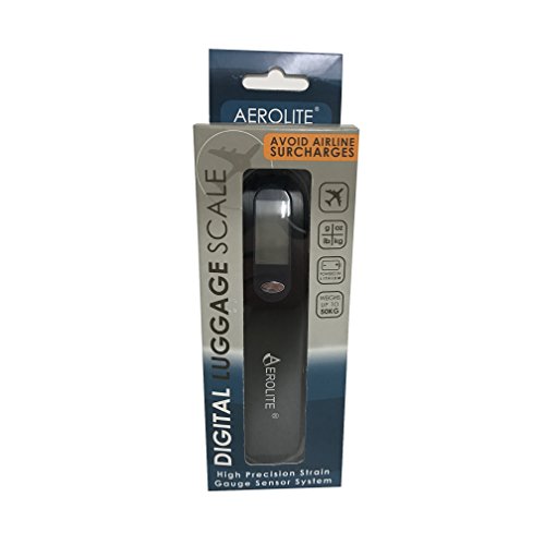 Aerolite Portable Digital Weighing Scales for Suitcases Bags Luggage Travel – 50kg/100lbs - Image 3