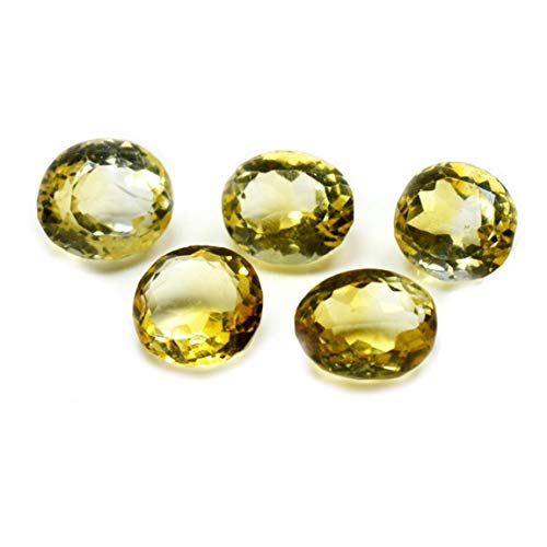 Citrine naturelle en vrac lot de 5 pierres de naissance de novembre pour création