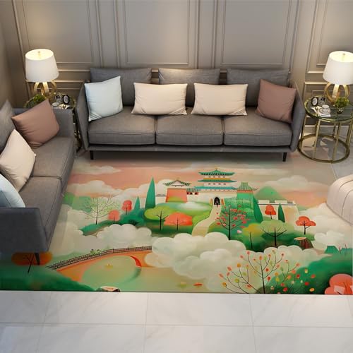 Tapis moelleux moderne pour chambre froide isolant et facile à nettoyer - 2