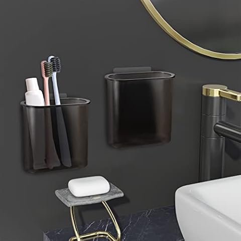 Wall Mounted Self Adhesive Toothbrush Holders Cover