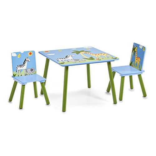 Preisvergleich Produktbild Zeller 13496 Kinder-Sitzgarnitur Safari, MDF, Dekor