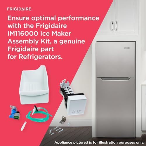 Frigidaire IM116000 Ice Maker Assembly Kit for Refrigerators, White - image 5