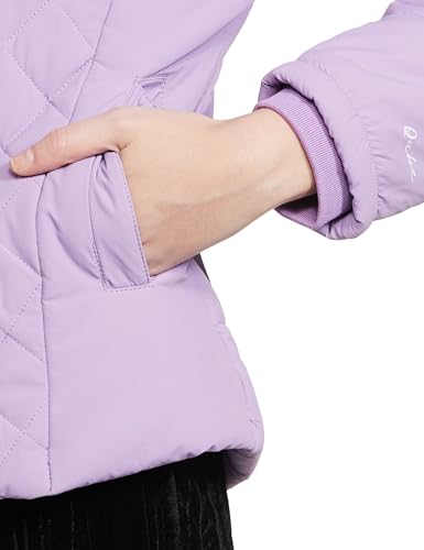 Image of Qube By Fort Collins Women's Regular Fit Bomber Jacket with Detachable Hood - Stylish & Comfortable Winter Wear |Material: Polyester