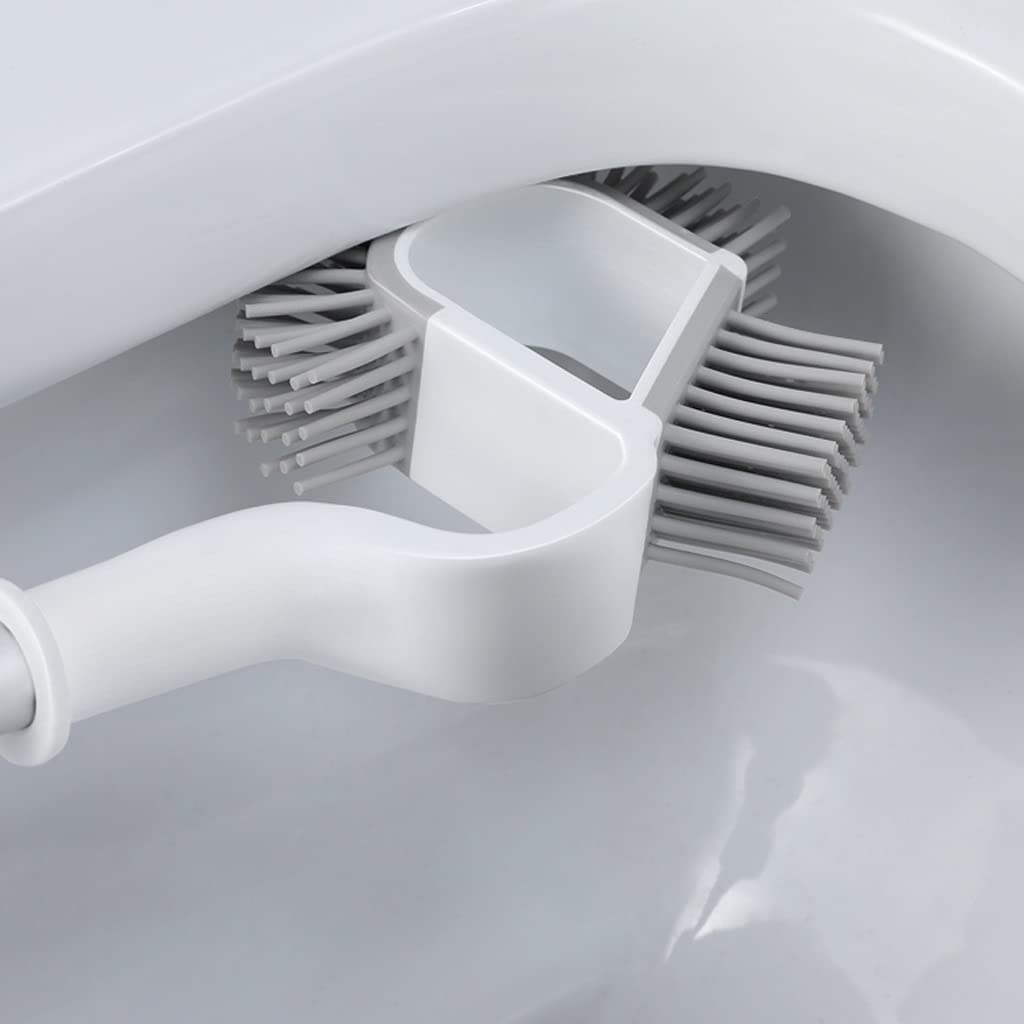 Spazzolone Portabiancheria for la spazzola for la casa for la pulizia della famiglia Brush Brush Brush Brush Brush Bathroom Manico lungo Setole morbide Pennelli for la pulizia di 360 ° Nessuna pennell