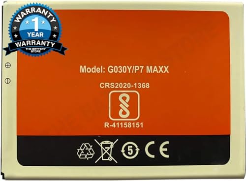Image of THE BATTERY STORE Original BL-G030Y Battery for Gionee P7 Max Battery with 1 Year Warranty **** (PP84)