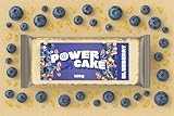 Foodtastic Power Cake Blueberry (10 x 120g) | leckere, saftige Haferriegel | handgemachte Flapjack Energieriegel aus Haferflocken