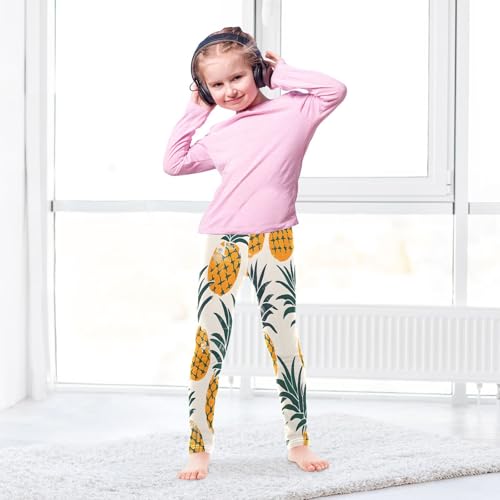 Bolaz Toddler Girls Leggings Printed Yoga Pants Leggings Pineapple for Kids4