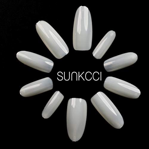 Preisvergleich Produktbild Künstliche Fingernägel, oval, natürlich, 500 Stück