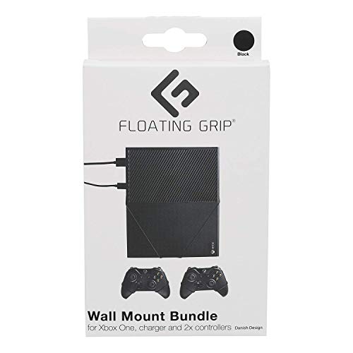 FLOATING GRIP® Wall Mounts for 1x XBOX One (Original) + 2x XBOX Controllers