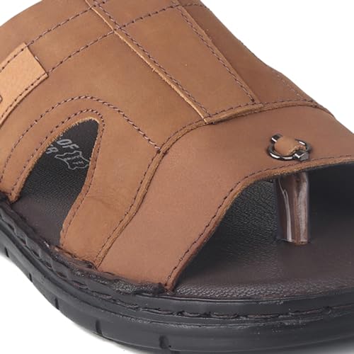 Image of Red Chief Leather casual slippers for men