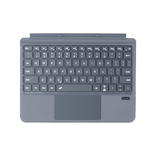 Dolpking Keyboard for Surface Go 4 2023 / Surface Go 3 2021 / Surface Go 2 2020 / Surface Go 2018 Magnetic Detachable Bluetooth Wireless Keyboar with Trackpad - Gray