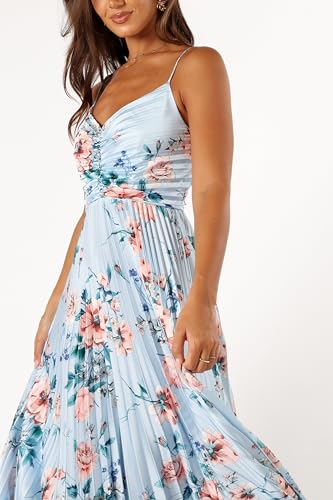 Image of Petal & Pup Women's Naira Pleated Maxi Dress