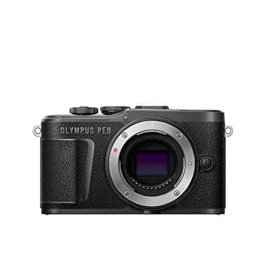 Olympus E-PL10 - Cámara de 10 MP, batería y cargador incluidas, color negro