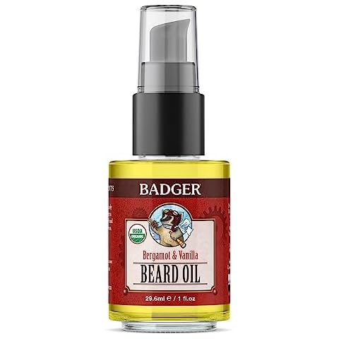 Badger - Organic Beard Oil for Softening and Conditioning Cover