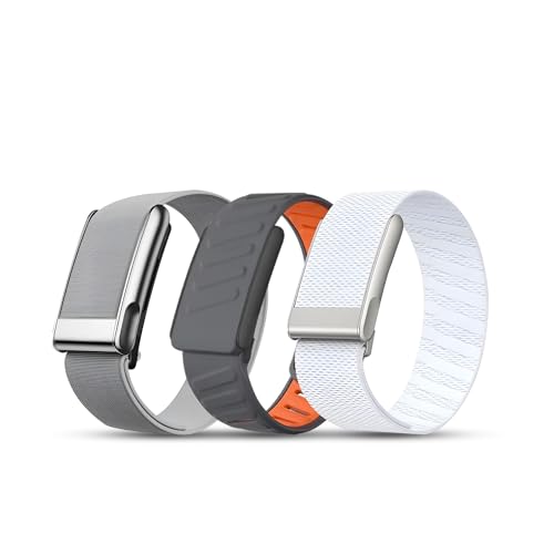 Dado Multi-Pack Wrist Bands Compatible with Whoop 5.0 Peak One & Life MG Hydroknit Nylon Sport Silicone Premium Nylon Replacement Straps with Hook Clasp Quick Link Slider (Modern)