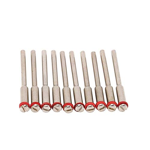 Image of DIY Crafts Design No # 10, Pack of 10 Pcs, Shank Arbor Cut-Off Wheel HSS Mandrel Holder Fit (Design No # 10, Pack of 10 Pcs)