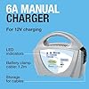 Ring 6A Car Battery Charger for Vehicles Up to 1.6L: Compatible for 12V Lead Acid Batteries #2
