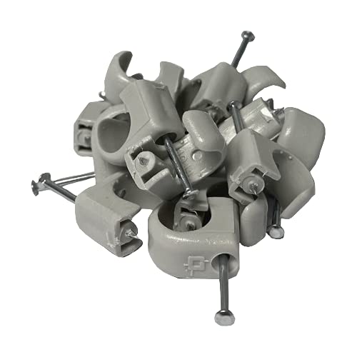 Legrand Multifix LEG98317 Cable Clips Flexible for Cable ø 710 Grey 100 Items, Gray, 10-14mm - Image 3