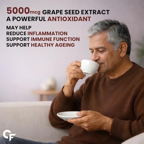 Image of Carbamide Forte Resveratrol 250mg with Grape Seed Extract | Pharma Grade Resveratrol Supplements for Max Absorption - 60 Veg Capsules