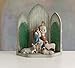 Willow Tree Sanctuary for The Christmas Story, Hand-Painted Nativity Backdrop