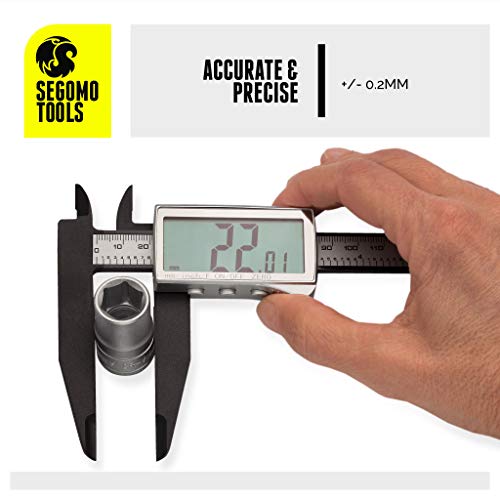 Segomo Basics 8 Inch Deep Jaws Electronic Digital