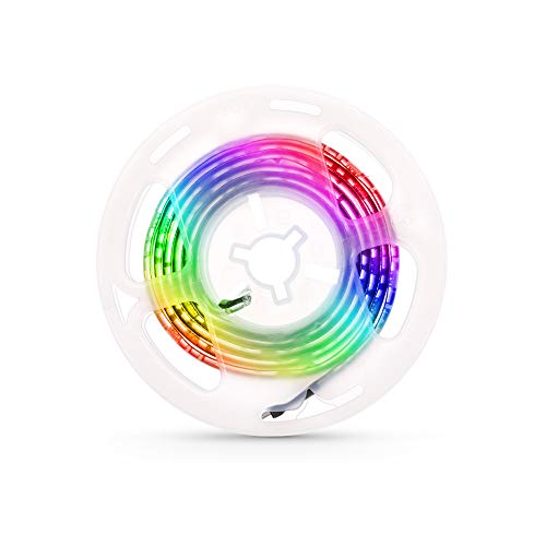 Zwbfu Capa para computador, capa de LED para computador, fita de luz RGB flexível para lâmpada de 5