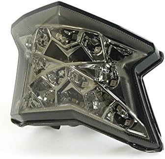 Miniatura 5 de Luces traseras LED secuenciales integradas con lente ahumada para Kawasaki Ninja 650 Z650 y Kawasaki Z900 ZH2 2017-2024 (no es compatible con NINJA
