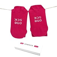 ONESCK Kids Super Soft Cotton Socks for Boys and Girls Vibrant Plain Colours in two sizes 3-6 and 7-12 Years (UK, Age, 7 Years, 12 Years, Regular, HOT PINK)