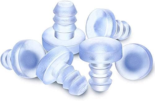Miniatura 6 de Weewooday 100 piezas de parachoques de vidrio para mesa, parachoques de tallo suave, anticolisión, parachoques de goma incrustado para puerta de