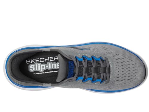 Skechers Men's Hands Free Slip-ins Max Cushioning Suspension-Linear Focus Sneaker2