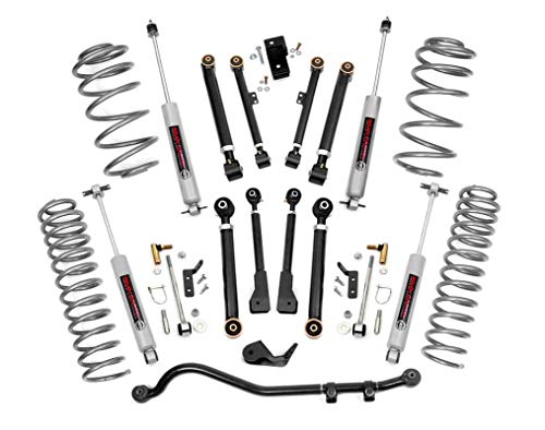 Rough Country 2.5" Lift Kit for 1997-2006 Jeep Wrangler TJ | 6CYL - 61220 by Rough Country - Used condition - US$1123.60