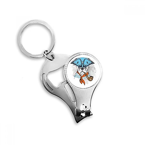 Porte-clés chien inscription aquarelle le cadeau idéal pour propriétaire de canidé