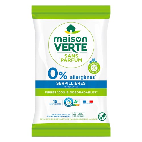 Maison Verte 0% Serpillères biodégradables x15 Cover