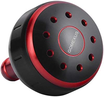 GOMEXUS Power Knob Compatible for Shimano Stradic Ci4 FL Ultegra Nasci 1000-5000 Dawia Certate Exist Caldia Spinning Reel Handle Knob Direct,Daiwa BG Penn Battle II Drill Metal 35mm 39mm