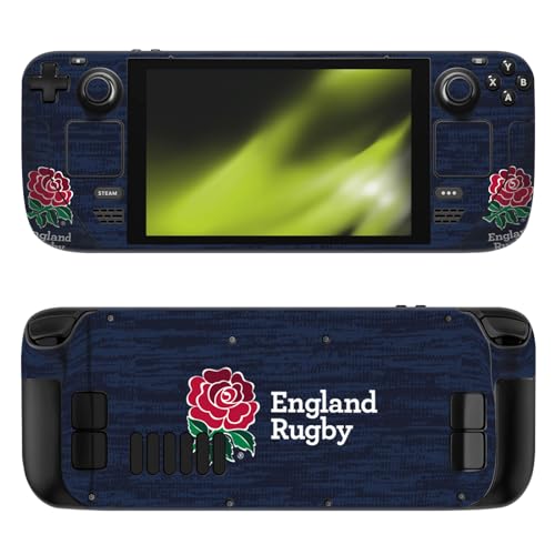 Skin Steam Deck England Rugby Protection Vinyle Anti Rayure Trousse Logo