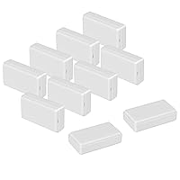 Vista 14 de LeMotech Caja de Proyecto 5 Piezas Caja de Conexiones Eléctricas de Plástico ABS para Electrónica, Caja de Derivacíón Pequeña Blanca 3.62 x 2.28 x