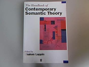 Hardcover The Handbook of Contemporary Semantic Theory (Blackwell Handbooks in Linguistics) Book