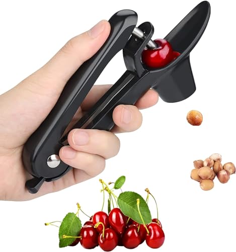 La mejor comparación de Utensilios para remover - solo los mejores. 38 Sunaeooy Olive and Cherry Pitter, Deshuesador Cereza/Aceituna, Removedor Deshuesadores Cerezas Herramienta Descortezadora Con Taza Grado Alimenticio (Negro)