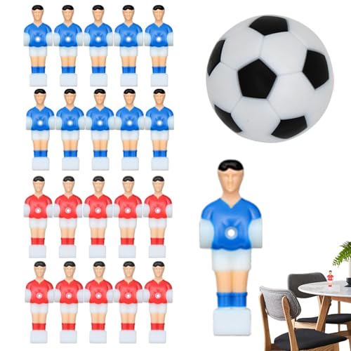 Joueurs de football de remplacement portables avec balle pour table de baby-foot