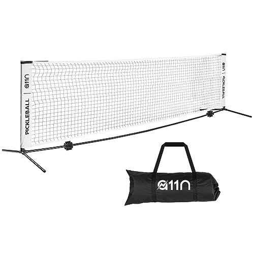 A11N SPORTS Portable Pickleball Net for Driveway - Half Court Size, 11ft Net for Pickleball, Kids Tennis, Soccer Tennis by A11N SPORTS - Used condition - US$55.83