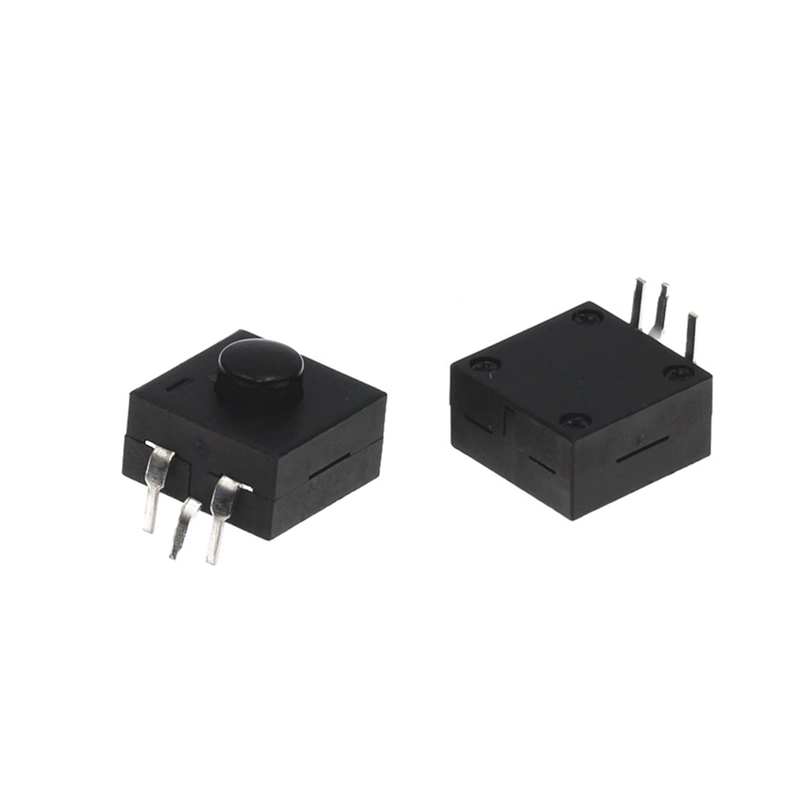 Micro interrupteur HEPBAK 3 pin noir pour résoudre les faux contacts de votre lampe de poche de rechange