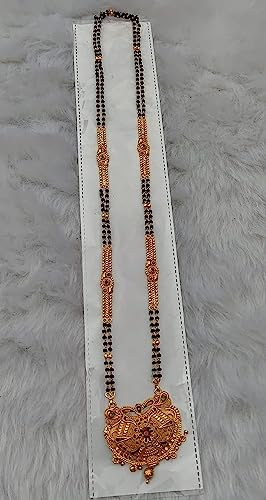 Sparkling Double Line Mangalsutra High Plated Traditional